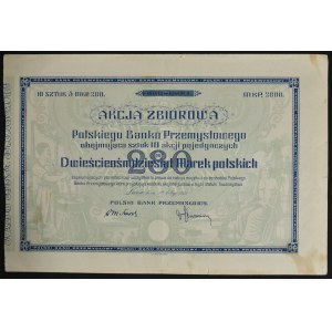 Polski Bank Przemysłowy S.A., 10 x 280 mkp 1921