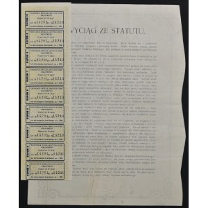 Ekonomja Joint Stock Company of National Economy, 10 x 5,000 mkp 1922