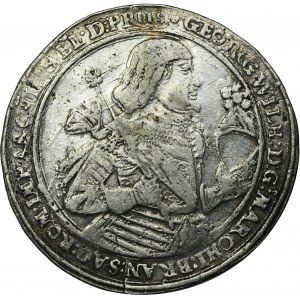 Knížecí Prusko, Jiří Vilém, Thaler Königsberg 1639 - VELMI RARITNÍ