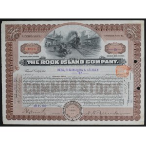 USA, akcje - The Rock Island Company, 1910