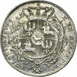 Poniatowski, Thaler Varšava 1766 FS - Zbrojíř - Varianta 32.a10