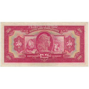 Slovakia, 500 Korun 1929 (1939) - SPECIMEN -