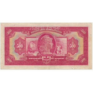 Slovakia, 500 Korun 1929 (1939) - SPECIMEN -