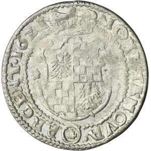 Silesia, Duchy of Liegnitz-Brieg-Wohlau, Georg Rudolf, 1/4 Thaler Liegnitz 1621 - RARE