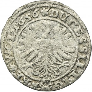 Slezsko, knížectví Legnicko-Brzesko-Wołowskie, Jerzy III Brzeski, Ludwik IV Legnicki a Chrystian Wołowski, 3 Krajcary Brzeg 1656