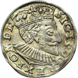 Žigmund III Vaza, Trojak Poznaň 1591 - široká hlava