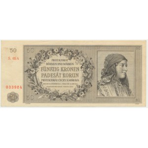 Čechy a Morava, 50 korun 1944