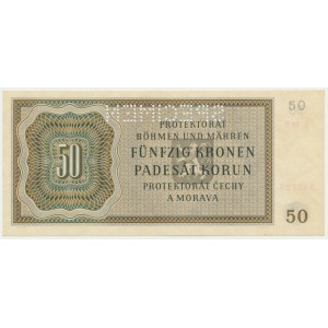 Bohemia & Moravia, 50 Korun 1944 - SPECIMEN -