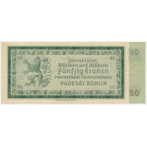 Bohemia & Moravia, 50 Korun 1940