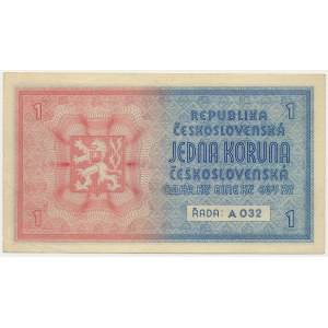 Československo, 1 koruna (1938)