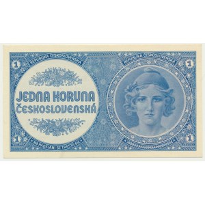 Československo, 1 koruna (1946)