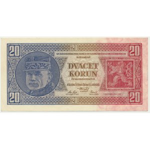 Czechoslovakia, 20 Korun 1926