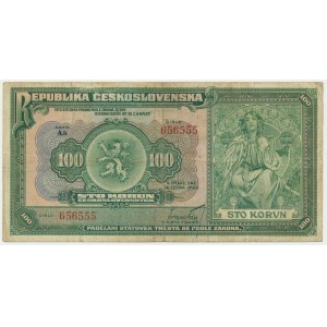 Československo, 100 korún 1920