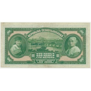 Czechoslovakia, 100 Korun 1920