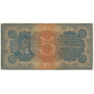 Czechoslovakia, 5 Korun 1921