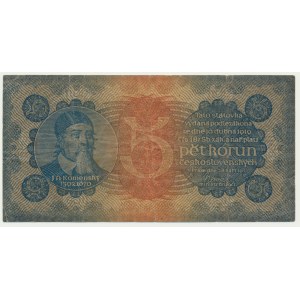 Československo, 5 korún 1921