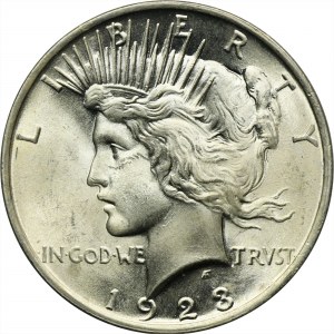 USA, 1 dolár Philadelphia 1923 - Mier