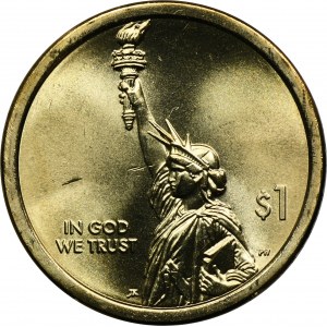 USA, 1 denverský dolár 2018 - Americká inovácia, úvodná minca