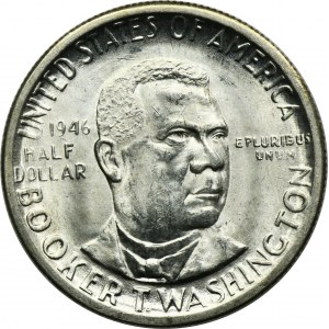 USA, 1/2 Dollar Denver 1983 D - Booker Taliferro Washington
