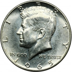 USA, 1/2 Dollar Philadelphia 1965 - Kennedy