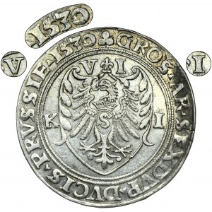 Knížecí Prusko, Albrecht Hohenzollern, Königsberg 1530 - velmi vzácné