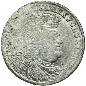 Augustus III of Poland, 18 Groschen Leipzig 1755 EC