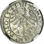 Sigismund I the Old, Groschen Krakau 1548 ST - VERY RARE - NGC MS64