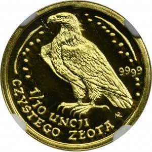 50 złotych 2009 Orzeł Bielik - NGC MS70