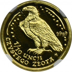 50 Gold 2009 Bald Eagle - NGC MS70