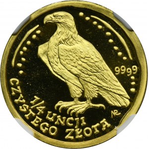 100 zlatý orel běloocasý 1996 - NGC MS69