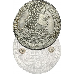 Jan II Kazimír, Thaler Toruń 1649 HDL - VELMI RARITNÍ
