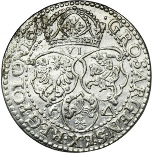 Zikmund III Vasa, šestý z Malborku 1596 - malá busta