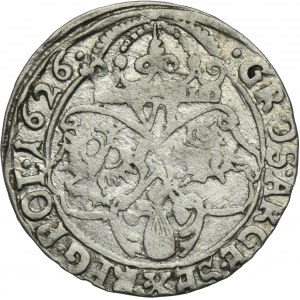 Žigmund III Vasa, šiesty krakovský 1626 - GROS pre SIGIS