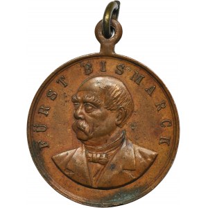Nemecko, posmrtná medaila Otta von Bismarcka 1898