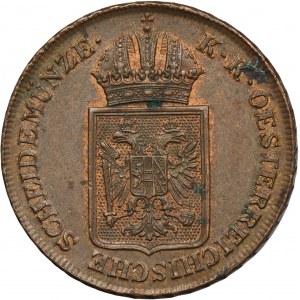 Rakousko, Ferdinand I., 2 krajcary Vídeň 1848 A