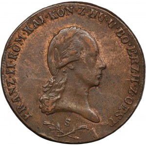Rakúsko, Francis II, 6 Krajcars Smolnik 1800 S