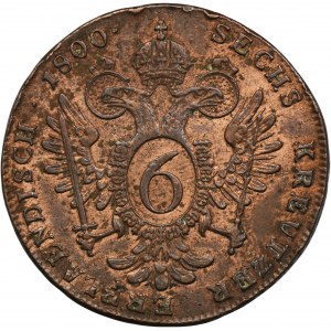 Austria, Franz II, 6 Kreuzer Schmöllnitz 1800 S