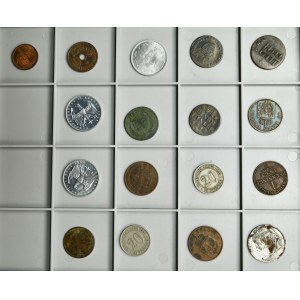 Set, Germany, Mix of coins (17 pcs.)