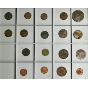 Set, Germany, Mix of coins (18 pcs.)