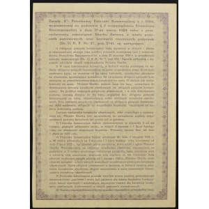 5% Państwowa Pożyczka Konwersyjna 1924, obligacja 50 zł