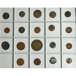 Sada, Německo, Rakousko a Itálie, Prusko, Meklenbursko-Schwerinsko, Hannoverské království a Neapolské království, Smíšené mince (19 kusů).