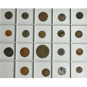 Sada, Německo, Rakousko a Itálie, Prusko, Meklenbursko-Schwerinsko, Hannoverské království a Neapolské království, Smíšené mince (19 kusů).