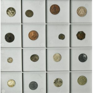 Sada, Německo a Švýcarsko, Smíšené mince (16 kusů)