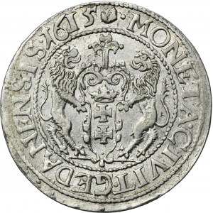 Žigmund III Vasa, Ort Gdansk 1615 - RARE