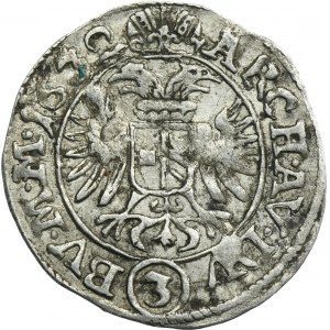 Rakúsko, Ferdinand II, 3 Krajcars Praha 1632