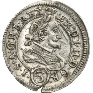 Austria, Ferdinand II, 3 Kreuzer Graz 1626