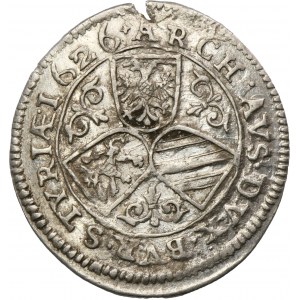 Rakousko, Ferdinand II, 3 Krajcars Graz 1626