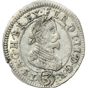 Austria, Ferdinand II, 3 Kreuzer Graz 1624