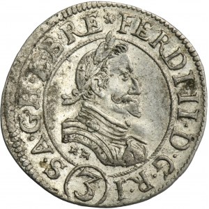 Rakousko, Ferdinand II, 3 Krajcary Sankt Veit 1625