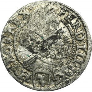 Slezsko, Habsburkové, Ferdinand III, 3 Krajcary Kłodzko 1629 PH